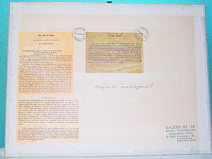 Nr. 1 Stahlstich nach einem Gemälde von G. Huard, in der Sammlung von Galvagni