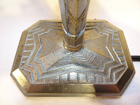 Nr. 3 Tischlampe, Art Deco paarige Ausführung