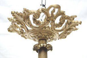 Nr. 36 Lüster gemarkt: Muller Freres Luneville (Blankgeätzt
