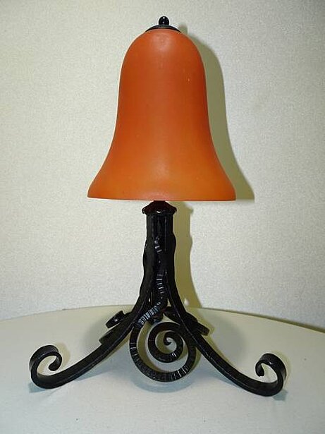 Nr. 31 Tischlampe Jugendstil-Lampe,&;zugeschrieben; Les Freres Daum Nancy