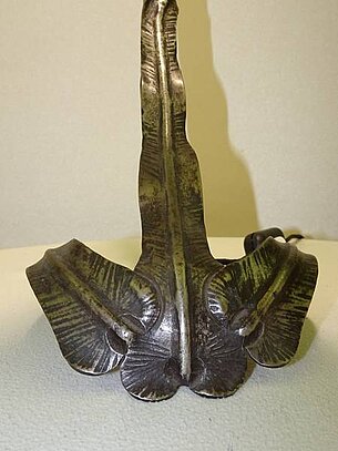 Nr. 20 Original Jugendstil-Lampe zugeschrieben: Andrè Delattè, Nancy (Meurthe-et-Moselle)