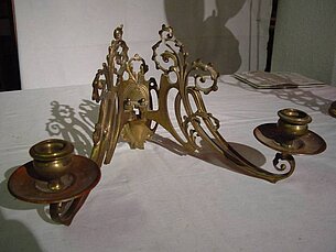 Nr.12 Klavierleuchter um 1890 / 1900 Jugendstil
