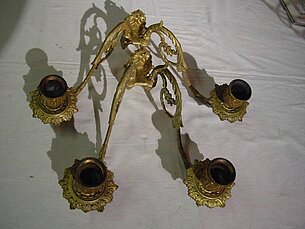Nr. 11 Klavierleuchter um 1890 / 1900